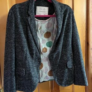 Cartonnier Black tweed Blazer